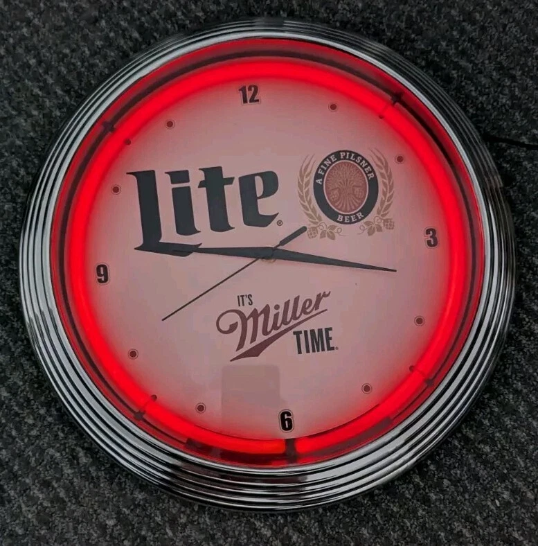 Miller Lite Clock for sale | eBay