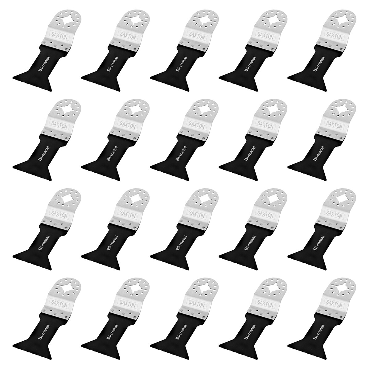 Saxton 44mm Bi-metal Blade for Fein Multimaster Bosch Multitool (20 Pack)