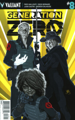 Generation Zero (2016) #   8 Cover B (9.2-NM) 2017