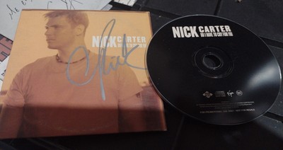 NICK CARTER - signed Cd Promo Single, Nkob, Bsb, Insync | eBay