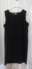 Vintage Bedford Fair Black Sleeveless Dress 10
