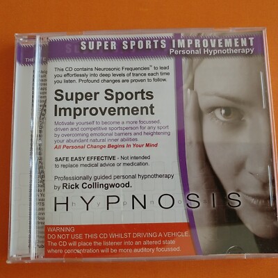 Rick Collingwood : Super Sports Improvement (Hypnosis CD)