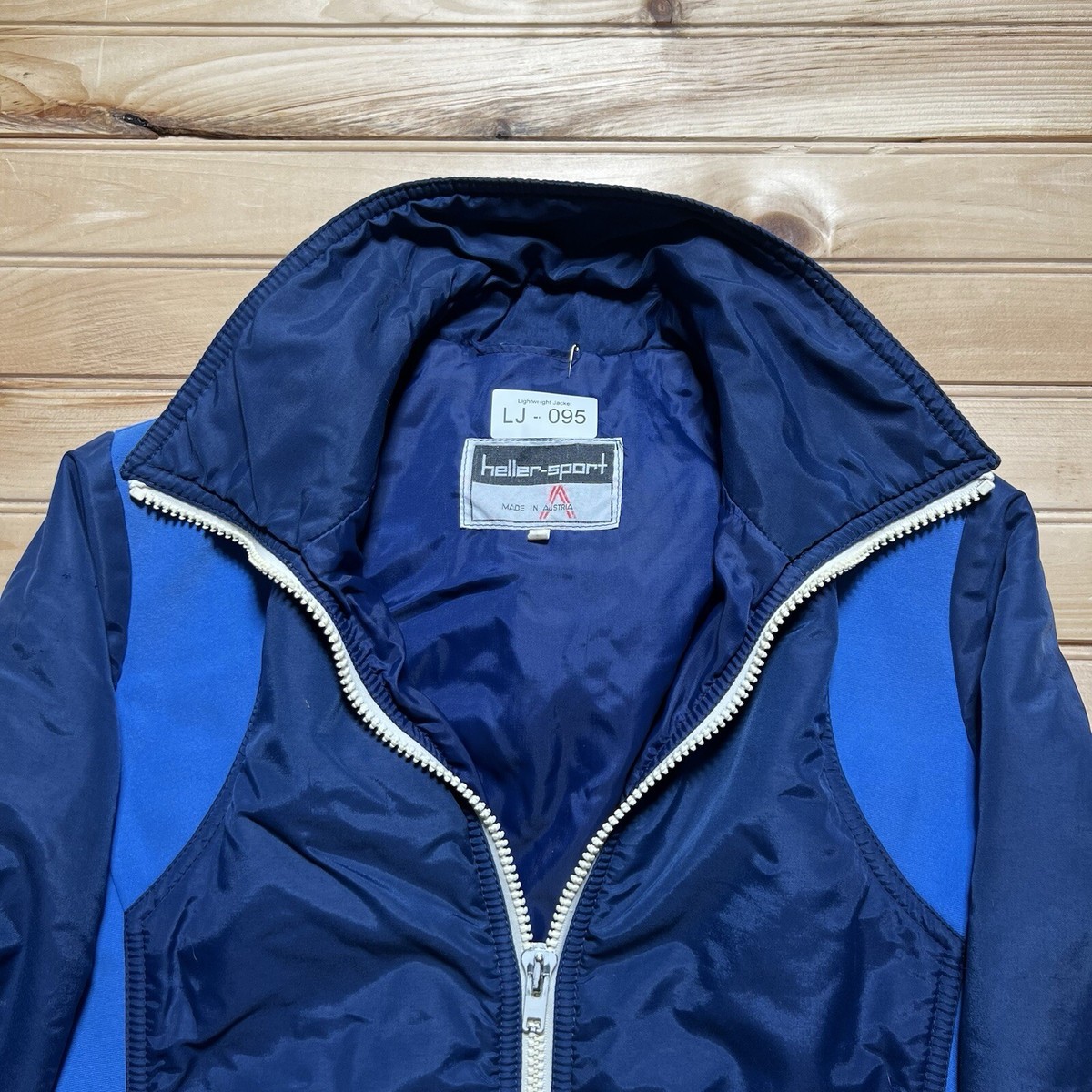 Veste De Ski Vintage Heller Sport Rallye Team – Taille 48 Bleue – Parfait état