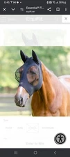 Equifit Horse Fly Mask-oversize, & 5xhorse Grooming Block. $34All Of It.