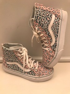 girls leopard print vans