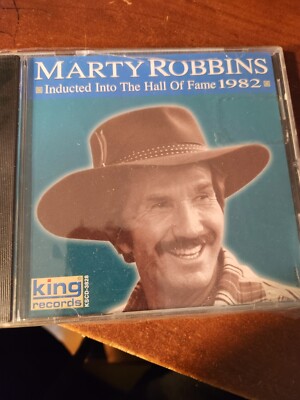 MARTY ROBBINS INDUCTED INTO THE HALL OF FAME 1982 STILL SEALED CD