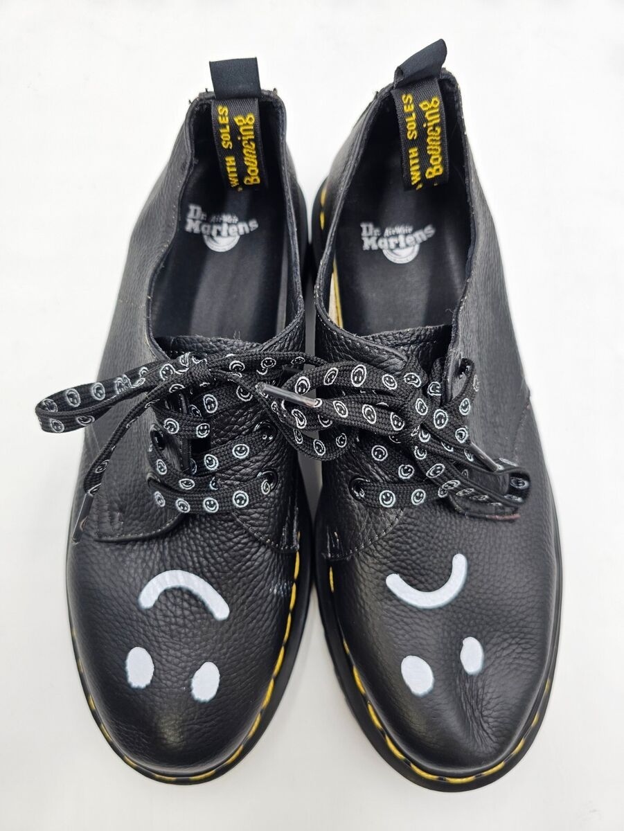 Dr. Martens x Lazy Oaf Black Limited Edition Sad Happy Face Dr. Martens x Lazy Oaf Black Limited Edition Sad Happy Face