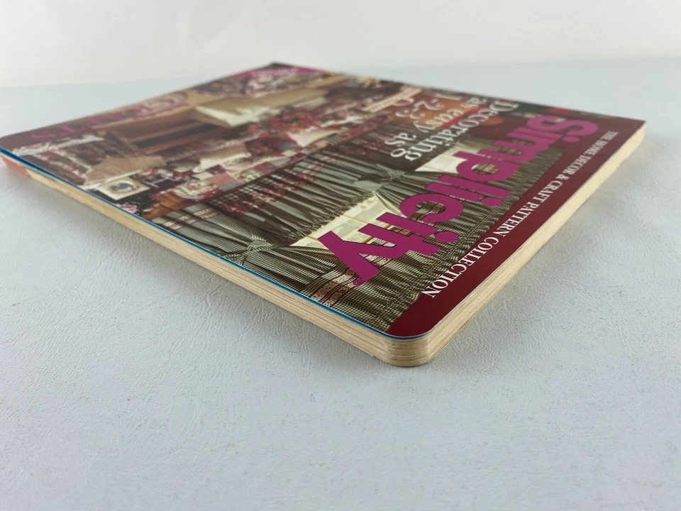 1998 Simplicity Home & Craft Pattern Collection Catalog Spring - Store Copy - Image 4 of 4