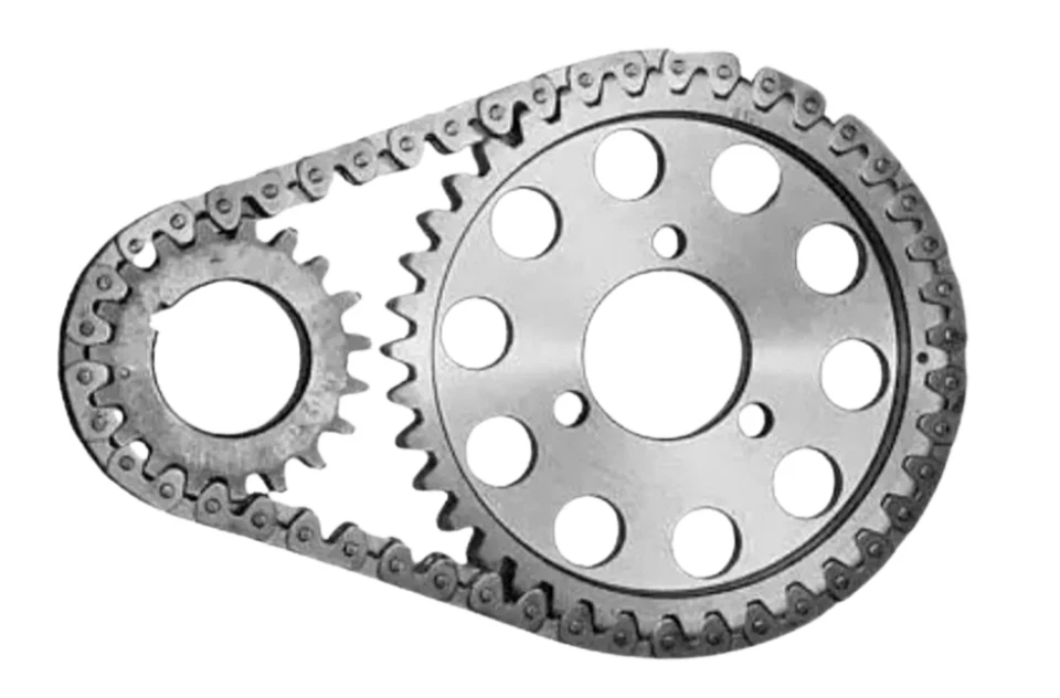 Juego de cadena de distribución y piñón del motor delantero de 6 cilindros para Plymouth Chrysler 1934-1955 Foto 2 de 3