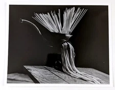 Spaghetti Noodles Pasta Maker Vintage Photo Food Art Photography Still Life  