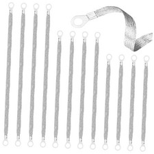 12 Pcs Universal Automotive Ground Straps 8/10/12 Inch Engine 0.43 Inch Width