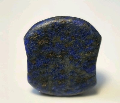 15mm ANCIENT RARE EGYPTIAN TABULAR LAPIS LAZULI STONE BEAD