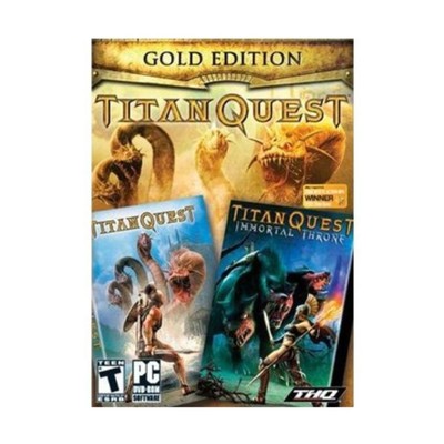 THQ Computer Game Titan Quest (Gold Ed) VG+