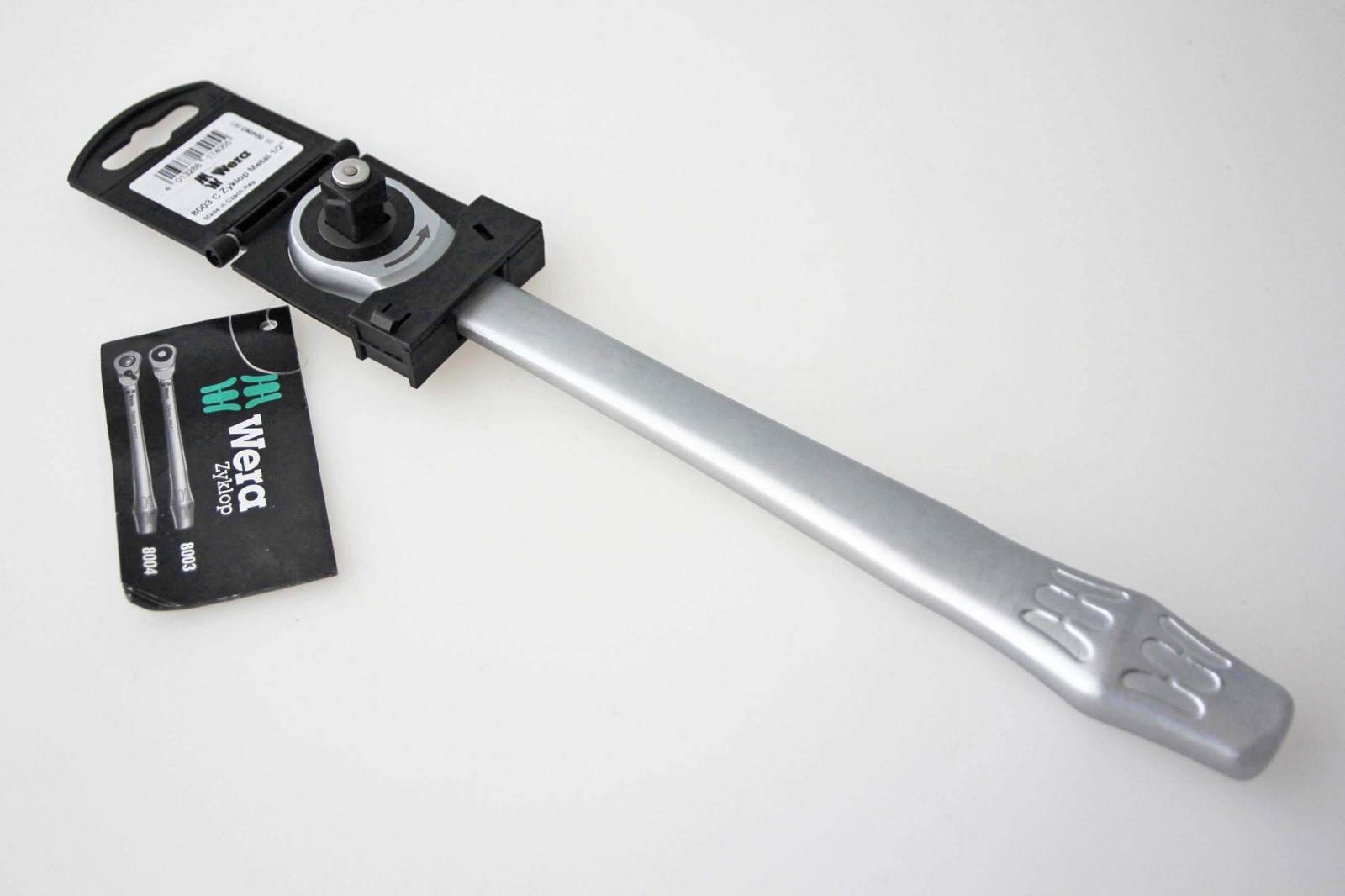 Wera Durchsteck-Knarre 1/2"" ZYKLOP metal push 28 cm 8003 C