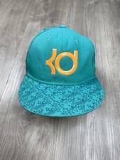 Nike Hat Cap Youth Teal Kevin Durant The Truth Strap Back KD Logo NBA Basketball