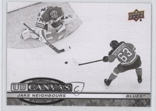 2025-26 Upper Deck Series 1 UD Canvas Black & White Jake Neighbours #C-10 1n7a