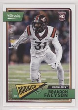 2018 Panini Classics Rookies Blue Back 22/175 Brandon Facyson #274 q2x