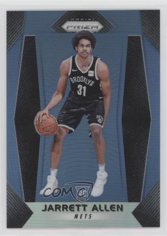 2017-18 Panini Prizm Blue Prizm 21/199 Jarrett Allen #154 on6
