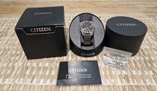 🌟CITIZEN ECO-DRIVE GREY DIAL E111-S126657 Brand New Boxed/Paperwork UK Seller🌟