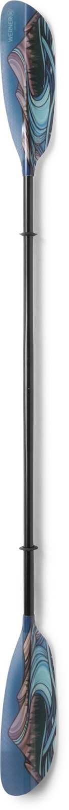 Werner Camano Straight 2-Piece Paddle - 20.5 x 6.3 inches [ Kayak Paddles ] 