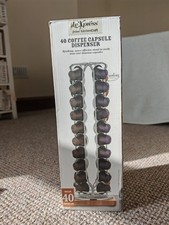 Le'Xpress by KitchenCraft – Distributore di 40 capsule di caffè (supporto rotante)