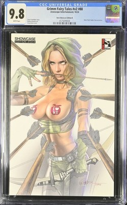 ZENESCOPE GRIMM FAIRY TALES v2 #88 CGC 9.8 SHOWCASE GREG HORN NYCC EXCLUSIVE