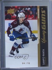 2021-22 Upper Deck Series 2 Young Guns High Gloss 4/10 Sampo Ranta #457 0c3