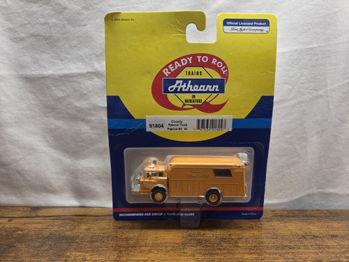 Camión de rescate del condado HO Athearn 91804 - Rescate No. #2 | Condition: New