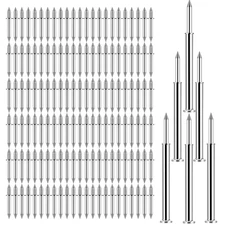 600 Pcs Double-Headed Skirting Nails with 6 Sleeve Tools - Invisible Seamless Ba