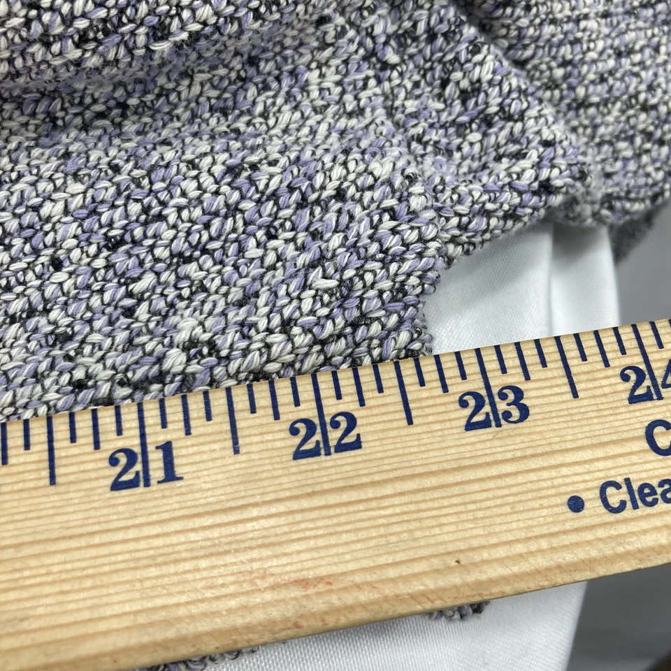 J.Jill Pure Jill Kimono Small Marled Knit Sweater 3/4 Sleeve Top Purple Office  - Image 4 of 4