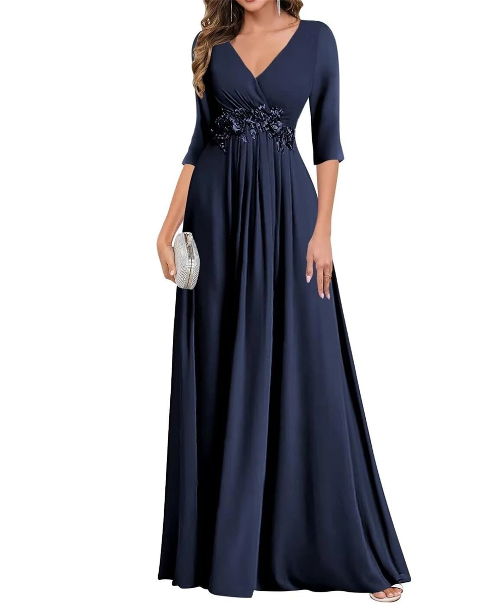 navy blue bridesmaid dresses products for sale | eBay UK