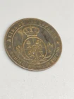 Medio centimo de escudo 1868, Reina de las Espanhas, c100