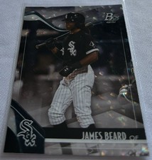 2021 Bowman Platinum Baseball James Beard Chicago White Sox White Icy Foil #TOP2