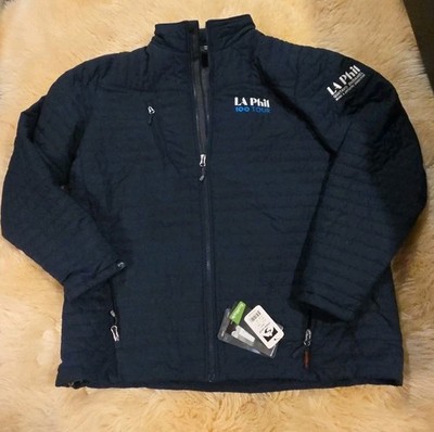 Storm Creek Mens XL Full Zip LA PHIL Jacket Navy Blue NEW
