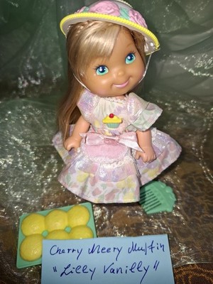 Cherry Merry Muffin'' Lilly Vanilly'', Mattel 1988,  in gutem gebrauchten Zustand