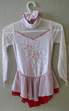 Beautiful Hand Beaded Ice Skating Dress