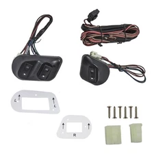 Universal Electric 2 Door Joker Style Power Window Switch Roll Up Conversion Kit