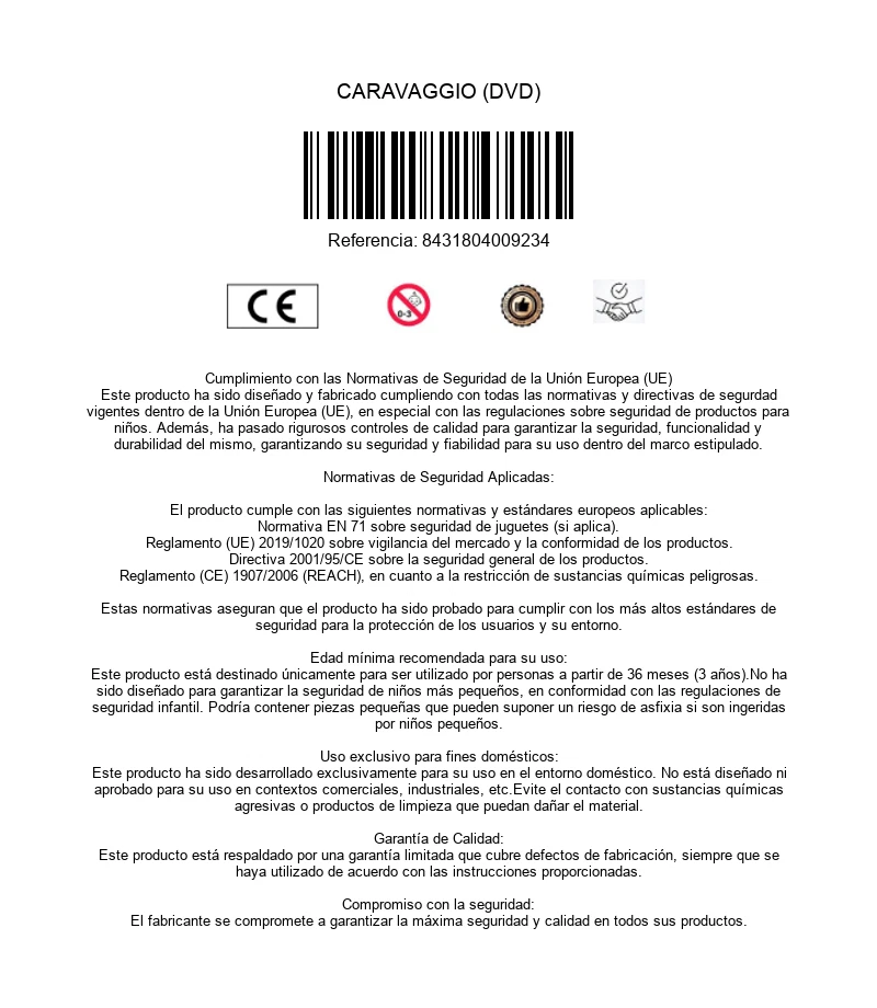 CARAVAGGIO (DVD) - Imagen 3 de 3