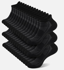 12 pairs of men's ankle socks suitable for playing sports