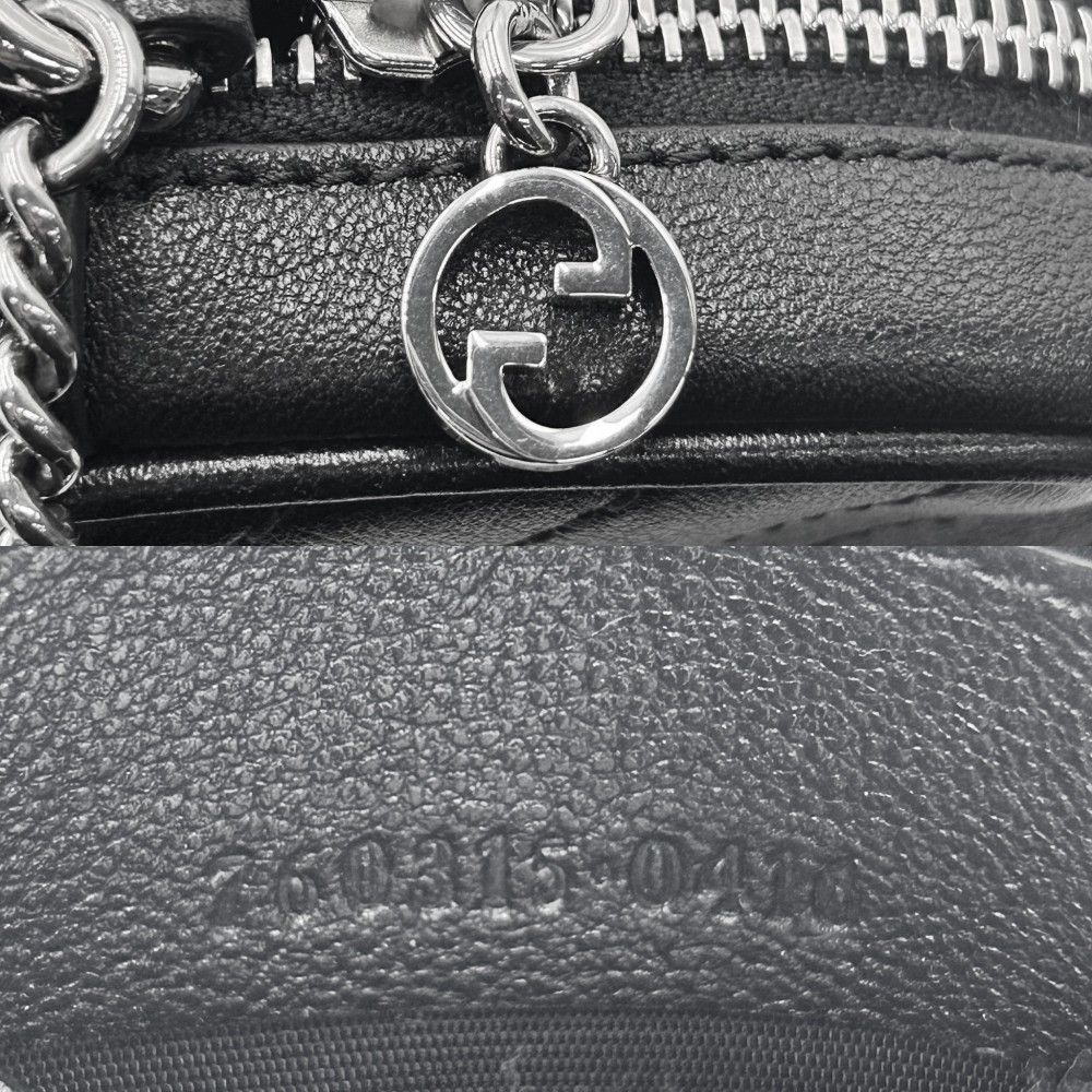 Gucci GG Blondie Chain Pouch Shoulder Bag Small Crossbody Used | eBay