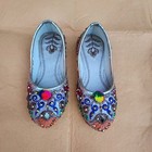 Baby Girls Sparkly Dress Shoes Sports Made In India 6" 