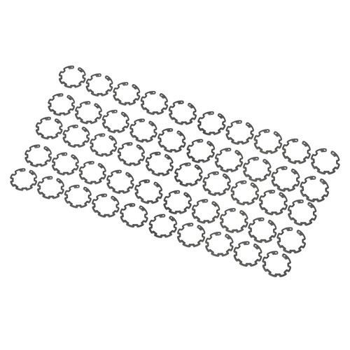 √ 50PCS 1.3mm AC Compressor Clutch Snap Ring Black Iron Precise Fits For 10S AC