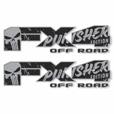 FX4 Decals Offroad Stickers Bedside Emblem Super Duty F 150 F250 F350 F450 B...