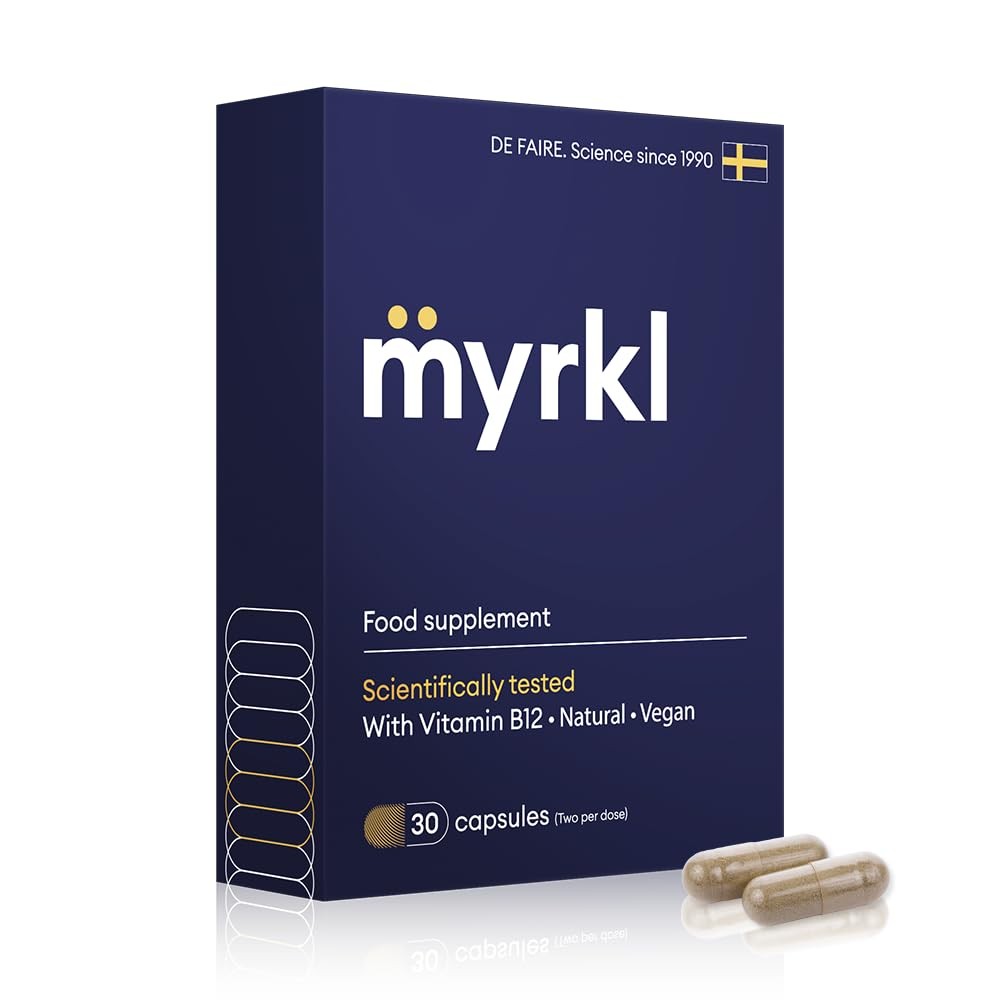Myrkl, Unique Formula Helps Reduce Tiredness and Fatigue 30 Count (Pack of 1)