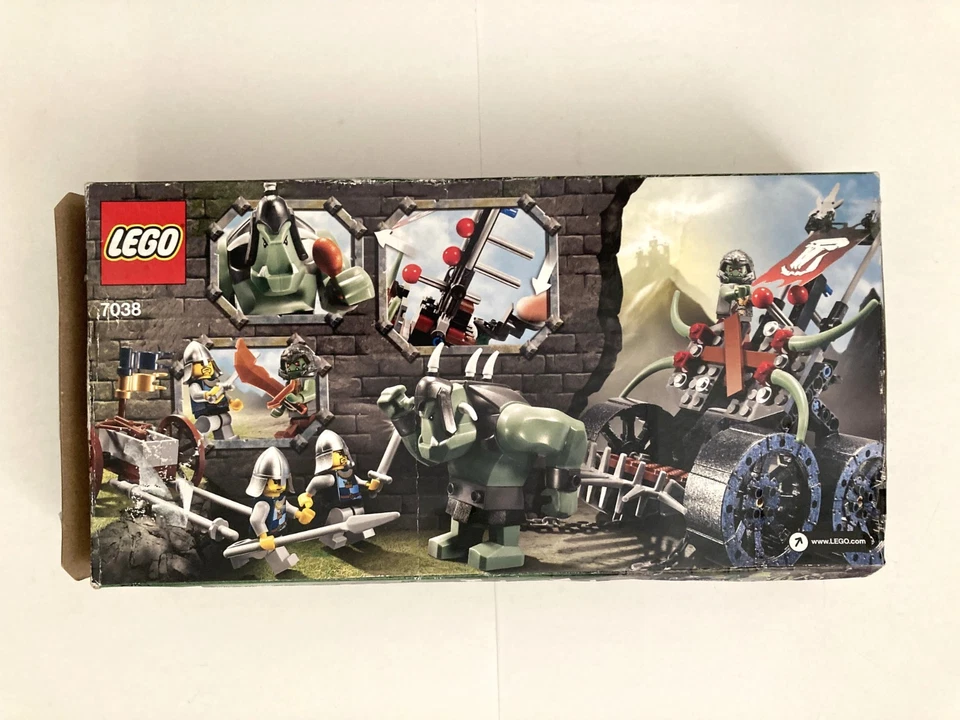 Lego Castle 7038 Troll Assault Wagon FACTORY SEALED BAGS OPEN BOX - Image 3 of 4