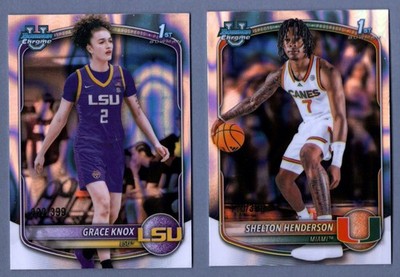 2025-26 Bowman Chrome Lava Refractor Singles w/ Prospect RC #/399 - You Pick