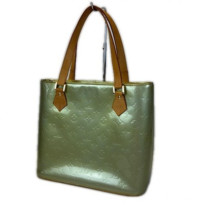 LOUIS VUITTON Houston Handtasche M91303 Monogram Vernis grün