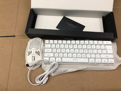Redthunder Gaming keyboard K62 and mouse M62 combo RGB Light Fast Responsive LED