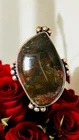 Impressive Vintage Rustic Sterling SilverBloodstone ring. Size P 1/2