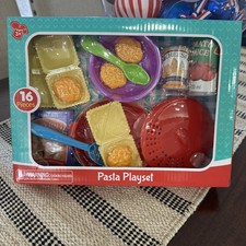 New pasta playset 16 pieces play food kids toys